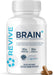 Revive MD Brain 150 Capsules – stimulant-free nootropic for memory, focus, and cognitive performance.