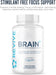 Revive MD Brain bottle displayed in a wellness setting – supports mental clarity, memory, and brain health.