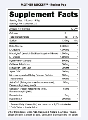 Bucked Up Mother Bucker