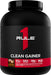 Rule 1 Clean Gainer lean mass weight gainer protein powder front label Chocolae Peanut butter 15 Servings