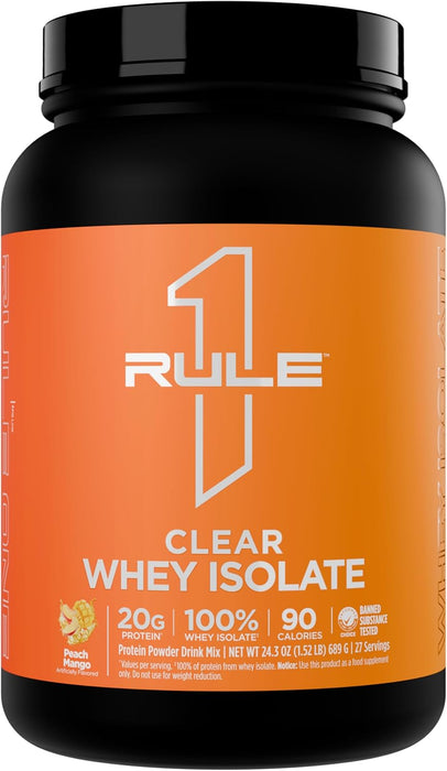 R1 Clear Whey Isolate | Clear Protein with Electrolytes
