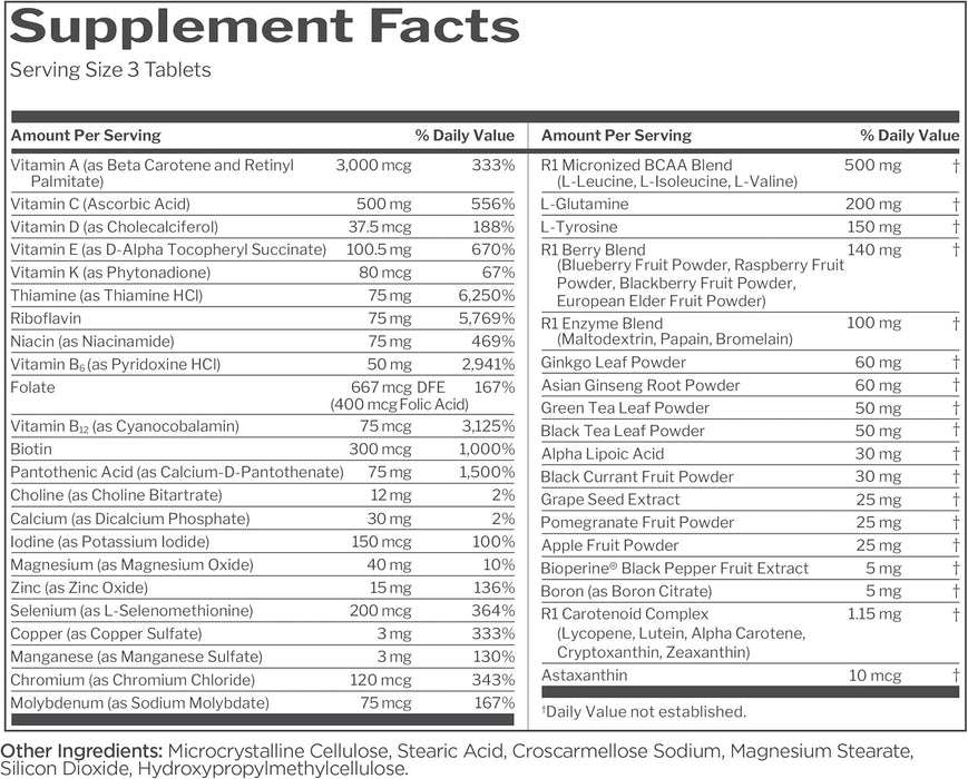 Rule 1 Men’s Multi Daily Multivitamin for Men