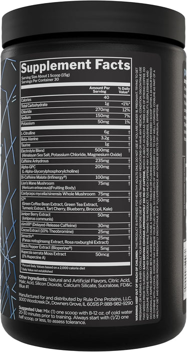 Rule 1 preLIFT | Pre-Workout Energy & Performance