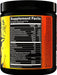 Rule 1 R1 ROAR supplement facts panel showing creatine, beta-alanine, citrulline, electrolytes, and caffeine Peach Mango 30 Servings