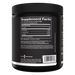 R1 BCAAs Unflavored supplement facts panel with essential branched-chain amino acids 30 Servings