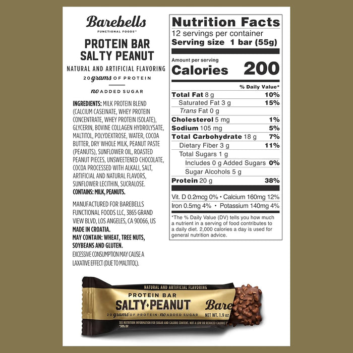 Barebells Protein Bar | High Protein, No Added Sugar