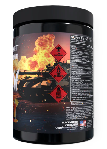 BlackMarket Labs Scorch | Thermogenic Fat Burner for Energy & Metabolism