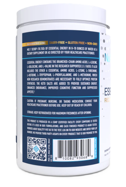 NuEthix  Essential Energy | BCAA + EAA Recovery & Hydration