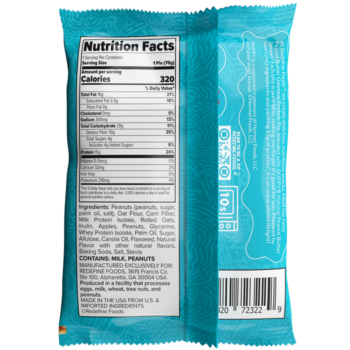 Redefine Foods Oatmeal Protein Pies