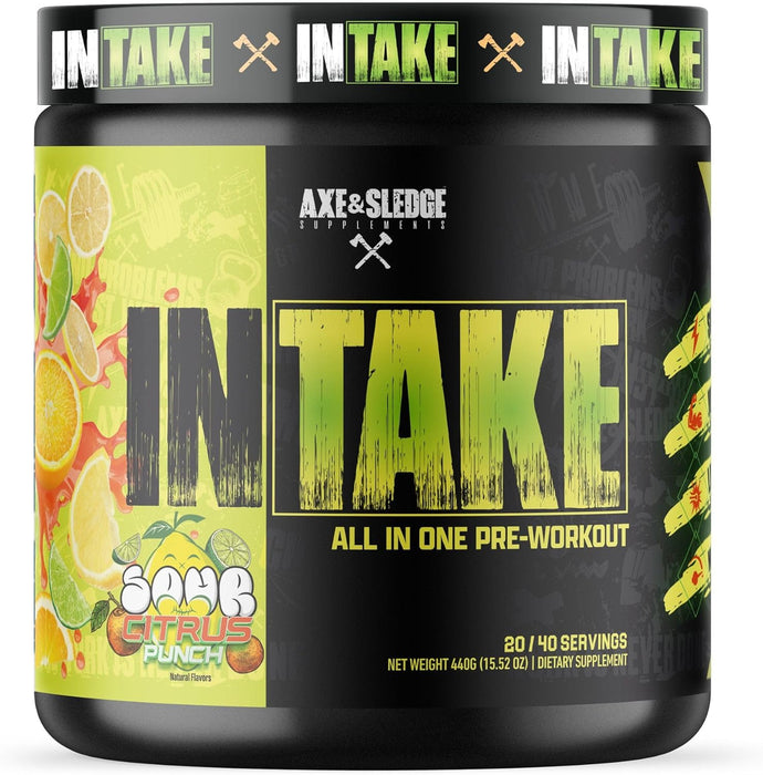 Axe & Sledge Intake | All In One Pre-Workout