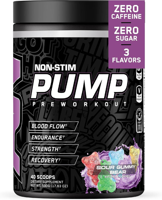 ABE Nation Stim-Free Pump | Pre-Workout Nitric Oxide & Muscle Pumps