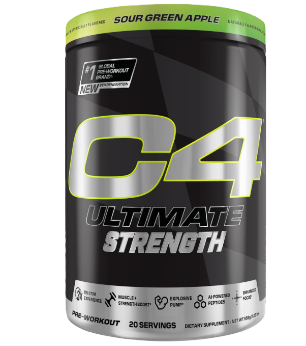 Cellucor C4 Ultimate Strength | High-Stim Pre-Workout