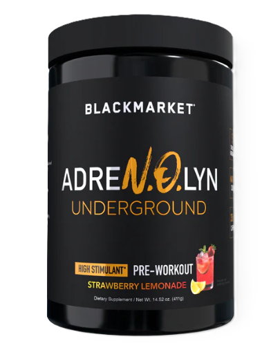 BlackMarket Labs Adrenolyn Underground | Extreme High-Stim Pre-Workout