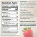 Myprotein Clear Whey Isolate Strawberry Supplement Label and Nutritional Information