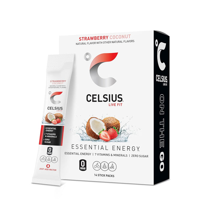 Celsius On-The-Go Sticks | Energy Drink Powder Packets