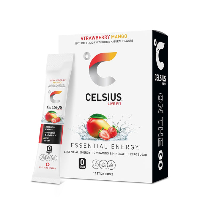 Celsius On-The-Go Sticks | Energy Drink Powder Packets