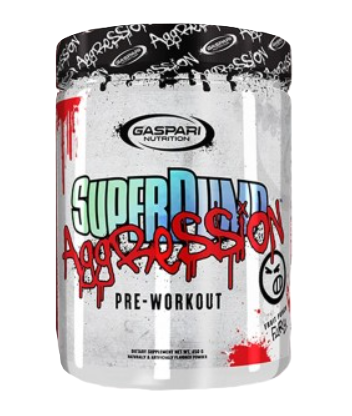Gaspari SuperPump Aggression powder – intense energy and muscle pump pre-workout