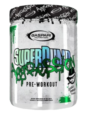 Gaspari Nutrition SuperPump Aggression pre-workout – explosive energy, pump, and focus supplement