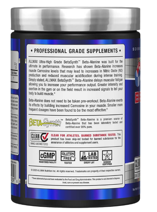 Allmax Beta-Alanine | Endurance & Performance Support
