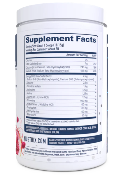 NuEthix  Essential Energy | BCAA + EAA Recovery & Hydration