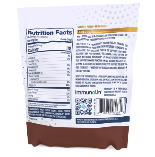 NuEthix ISO-Perfect Whey Isolate, Chocolate Facts, Tigerfitness.com
