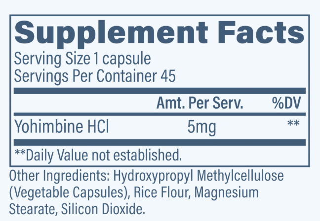 Revive MD Yohimbine HCL | Fat Loss & Energy Support
