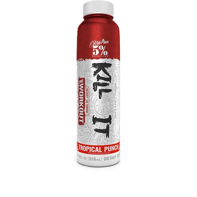 5% Nutrition Kill It RTD Pre-Workout Energy Drink Front