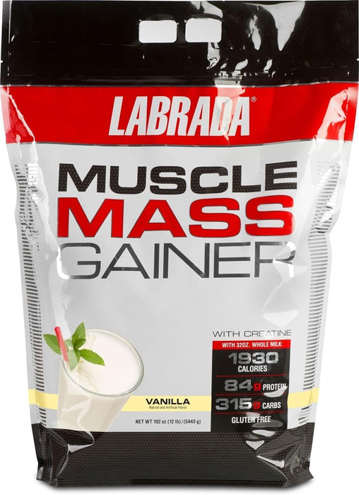 Labrada Muscle Mass Gainer | High Calorie Protein for Size & Strength