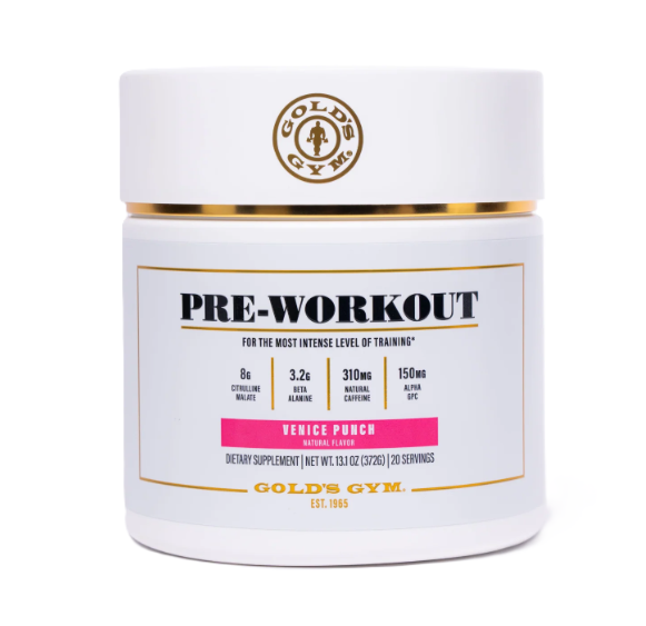 Gold’s Gym Nutrition Pre-Workout | Energy, Focus & Endurance Support