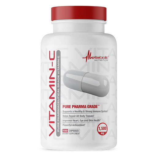 Metabolic Nutrition Vitamin C – Immune Health & Antioxidant Support 180 Capsules | Tigerfitness.com