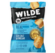 WILDE Protein Chips front bag showing 13g protein per serving 8 Pack Sea Salt  & Vinegar