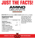 MuscleMeds Amino Decanate Supplement Facts & Ingredients Label 30 Servings Watermelon | Tigerfitness.com