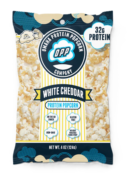 Omaha Protein Popcorn | High Protein Gourmet Snack for Energy & Cravings Control