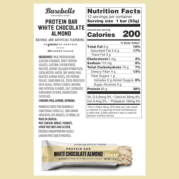 Barebells Protein Bar | High Protein, No Added Sugar