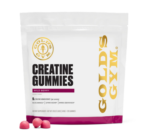 Gold’s Gym Creatine Gummies Wild Berry | TigerFitness.com