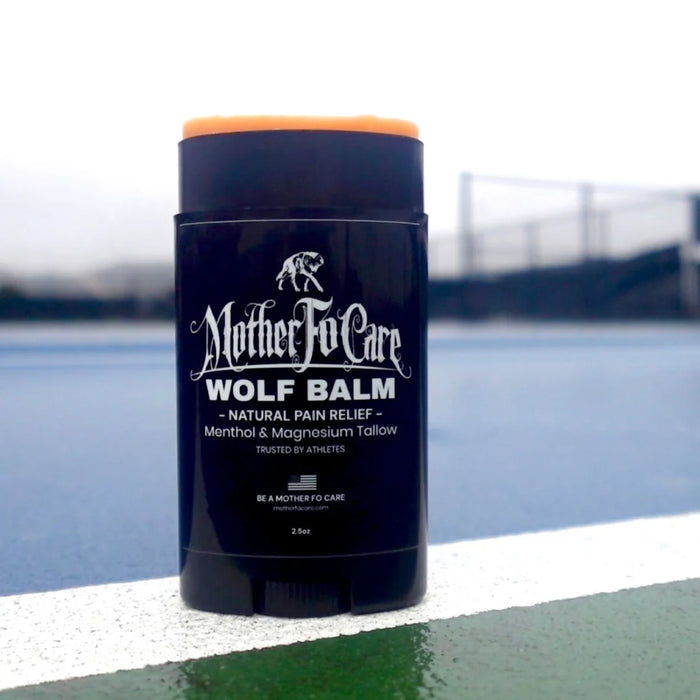 Mother Fo Care Wolf Balm | Tallow Menthol & Capsaicin Pain Relief Stick