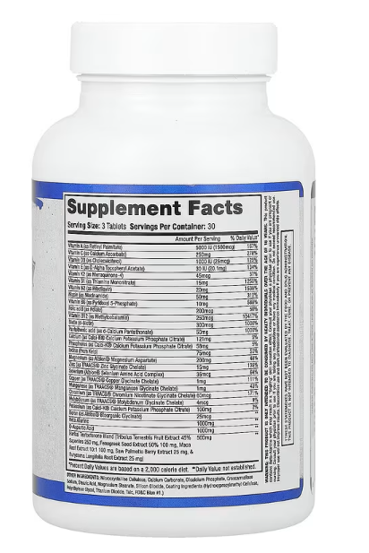 Anavite XT Sports Multivitamin + Extreme Test Booster