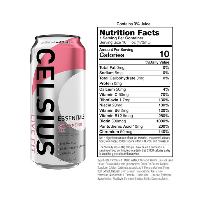 Celsius Essentials Energy Drink