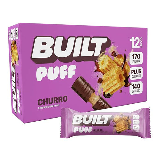 BUILT Puff Protein Bar - BUILT - Tiger Fitness