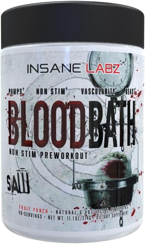 Insane Labz Bloodbath | Non Stim Pre - Workout - Insane Labz - Tiger Fitness