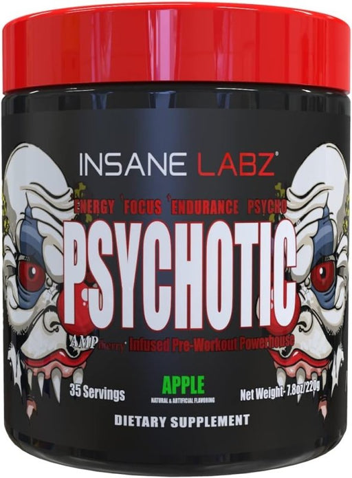 Psychotic | High Stim Pre - Workout Powerhouse - Insane Labz - Tiger Fitness