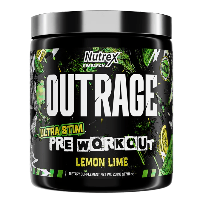 ダイエットドリンク NAM Nutrex OUTRAGE | Ultra Stim Pre-Workout — Tiger Fitness