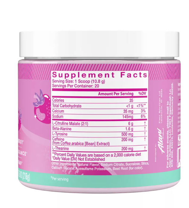 Alani Nu Original Pre-Workout | Energy, Focus & Performance Formula