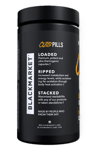 BlackMarket Labs CUTS | Thermogenic Fat Burner Pills