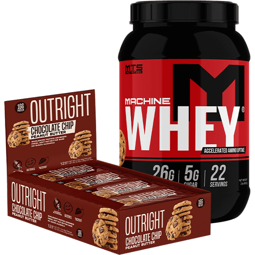 Cookie Monster Stack (Whey 2lb & Outright Bars) - Tiger Fitness
