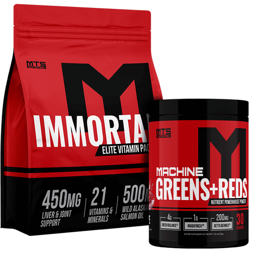 Daily Dose Stack (Immortal & Greens+Reds) - Tiger Fitness