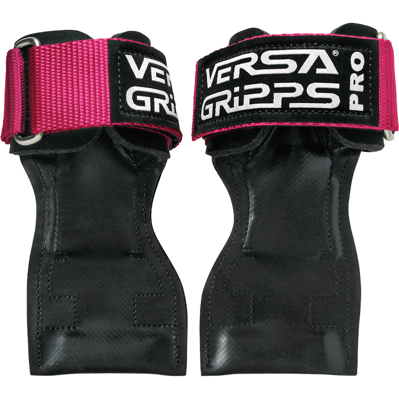 VERSA GRIPPS PRO ブラック/ピンク Versa Gripps Professional | Self-Supporting Weight Grip