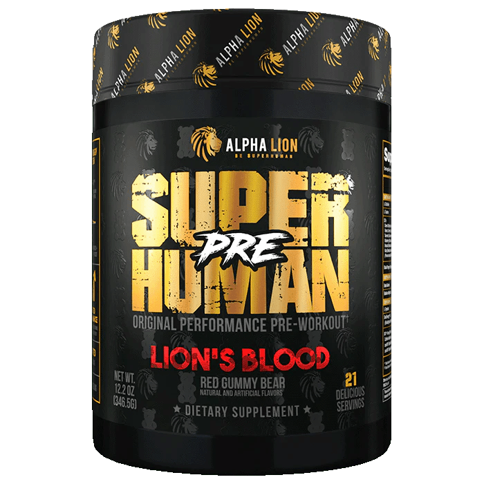 Superhuman® Pre - Alpha Lion - Tiger Fitness
