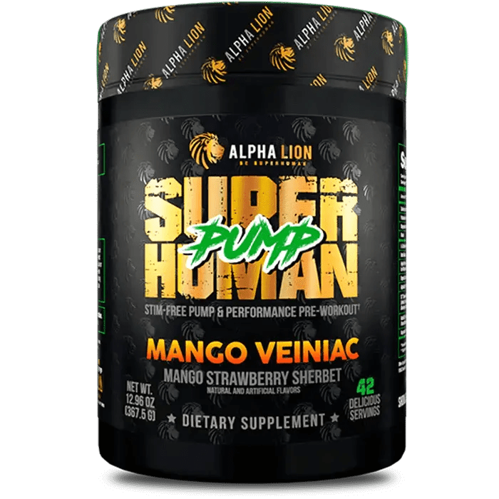 Superhuman® Pump - Alpha Lion - Tiger Fitness