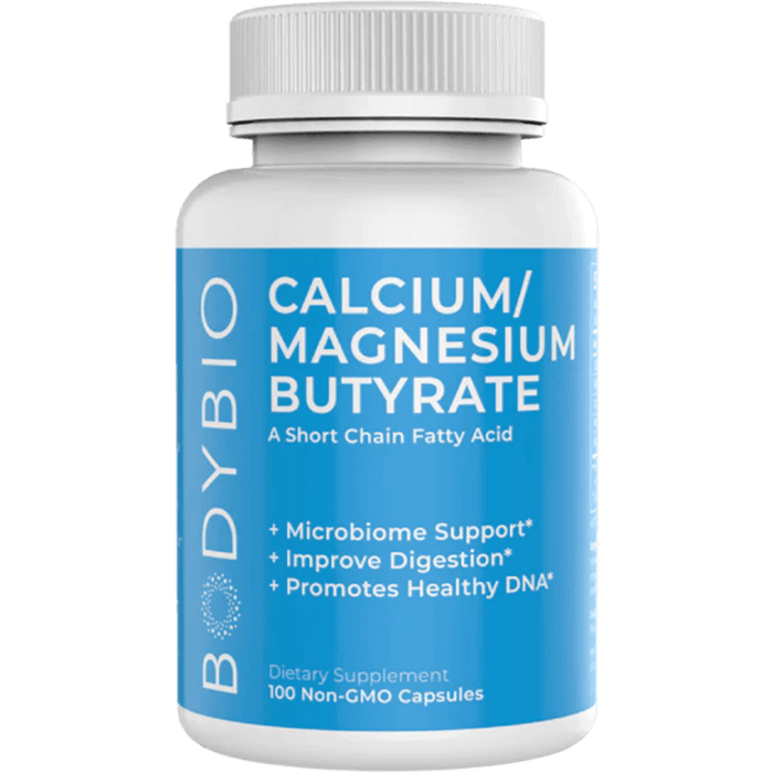 Calcium Magnesium Butyrate - BodyBio - Tiger Fitness
